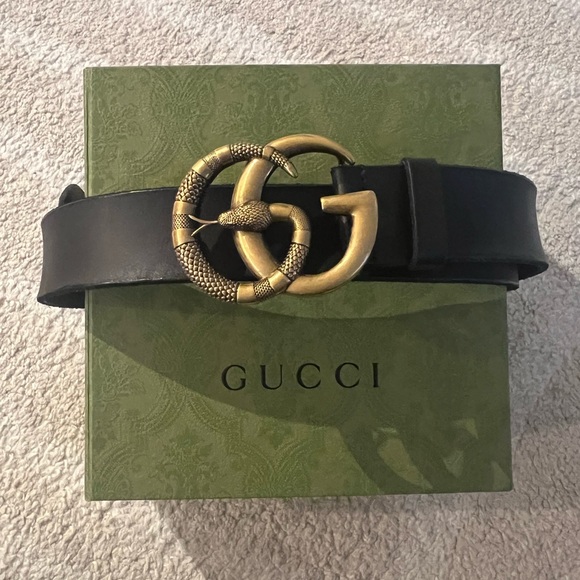 Authentic Gucci snake belt - Picture 1 of 4